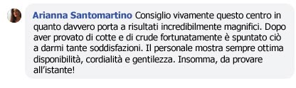 Recensione cliente Marco Post